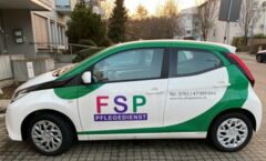 Neues Fahrzeug des FSP Pflegedienst